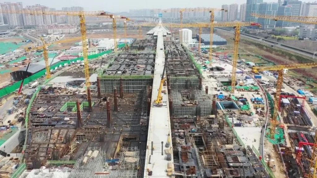 图片[3]-设计时速350公里！这条高铁开始铺轨-星空门户