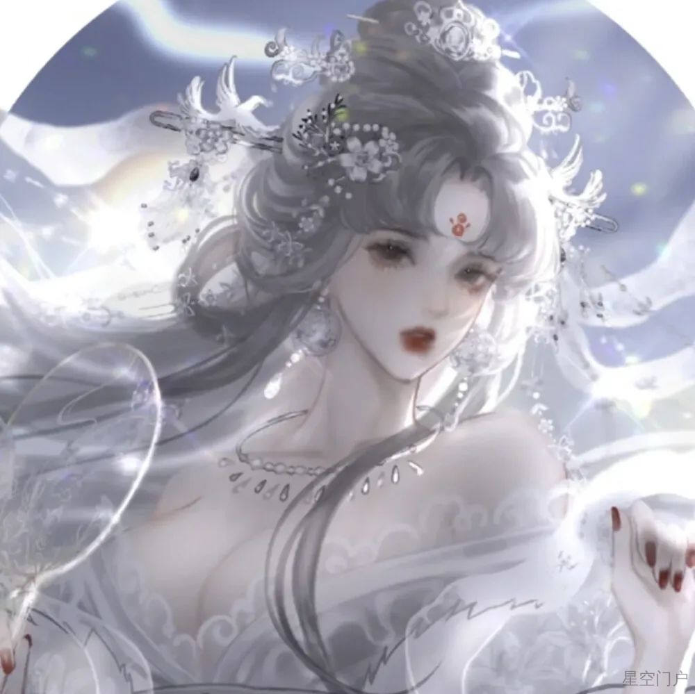 图片[1]-古风女头丨山有木兮木有枝，心悦君兮君不知。-星空门户