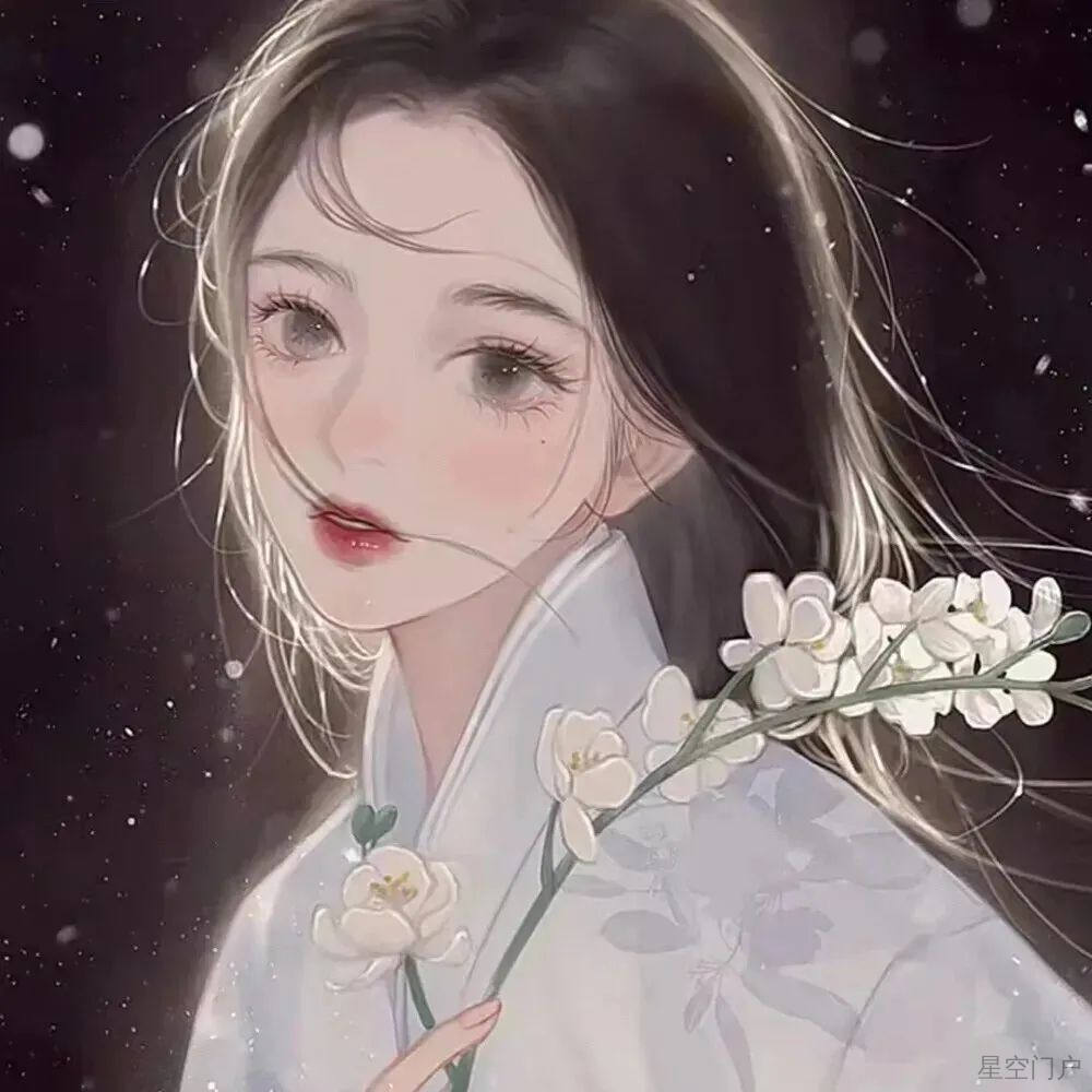 图片[5]-古风女头丨山有木兮木有枝，心悦君兮君不知。-星空门户