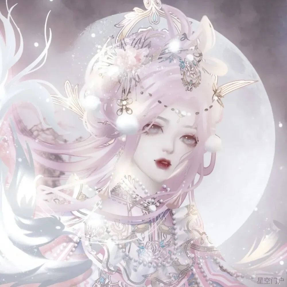 图片[3]-古风女头丨山有木兮木有枝，心悦君兮君不知。-星空门户
