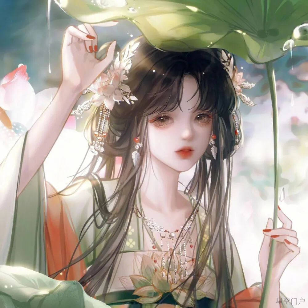 图片[10]-古风女头丨山有木兮木有枝，心悦君兮君不知。-星空门户