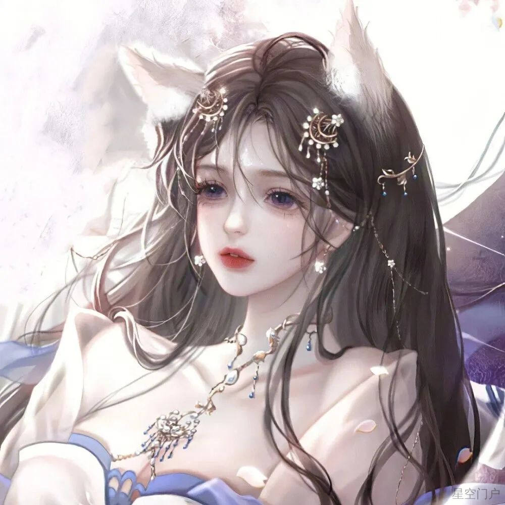 图片[14]-古风女头丨山有木兮木有枝，心悦君兮君不知。-星空门户